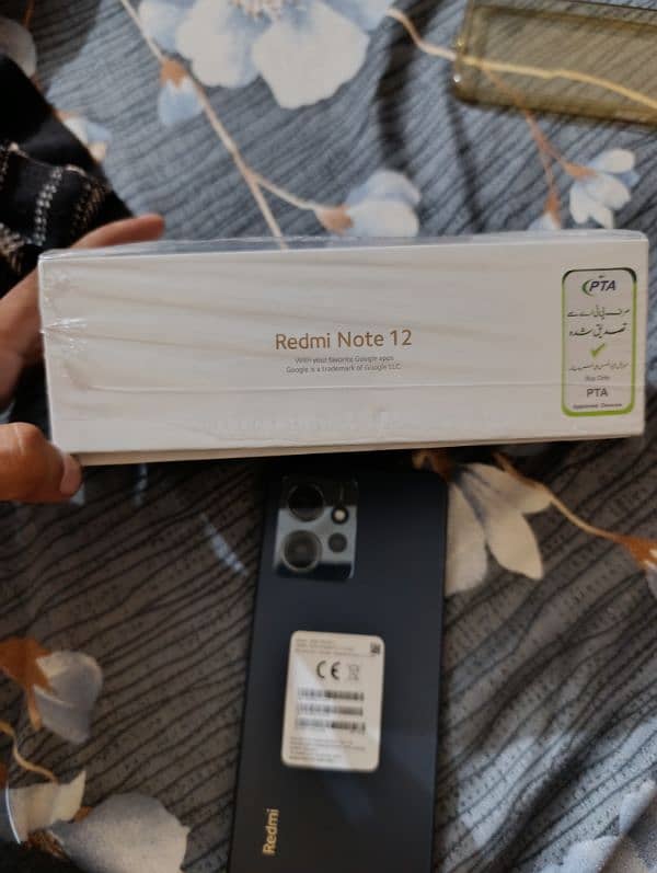 Redmi note 12 with 8 months warranty 12