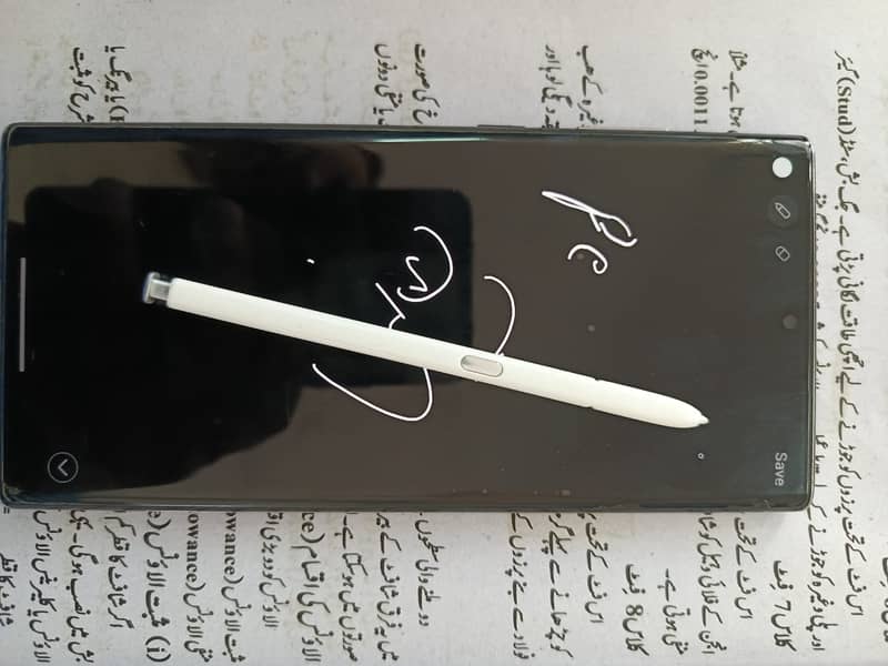 samsung not 10 plus 12/256 orignal pen luch condition 10/10 3 mino dot 1