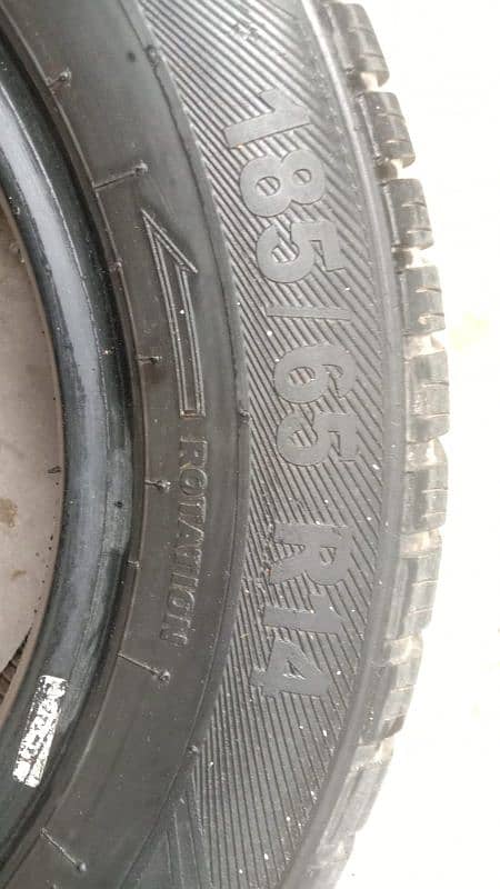 185/65R14 Tyre in good condition 2