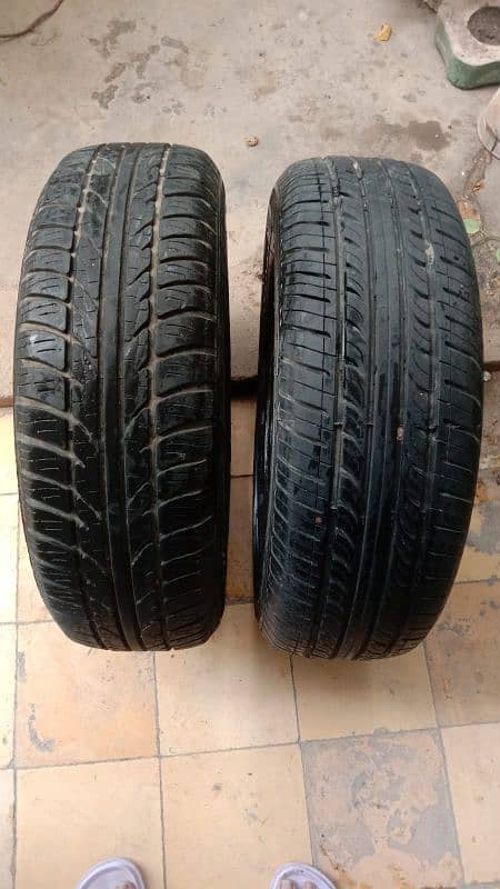 185/65R14 Tyre in good condition 3