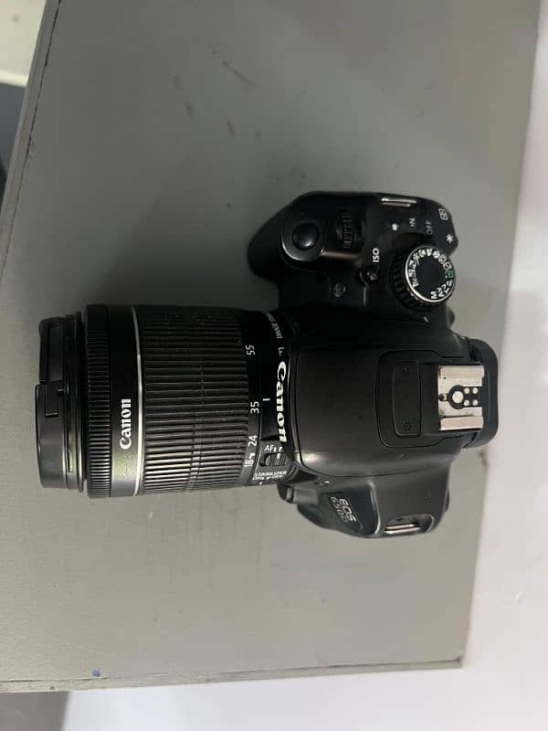 Canon 650d with 18-55 kit lens & 50mm Portrait lens 2