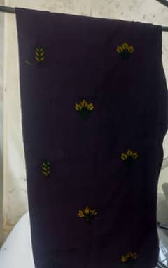 Embroidered corded dress