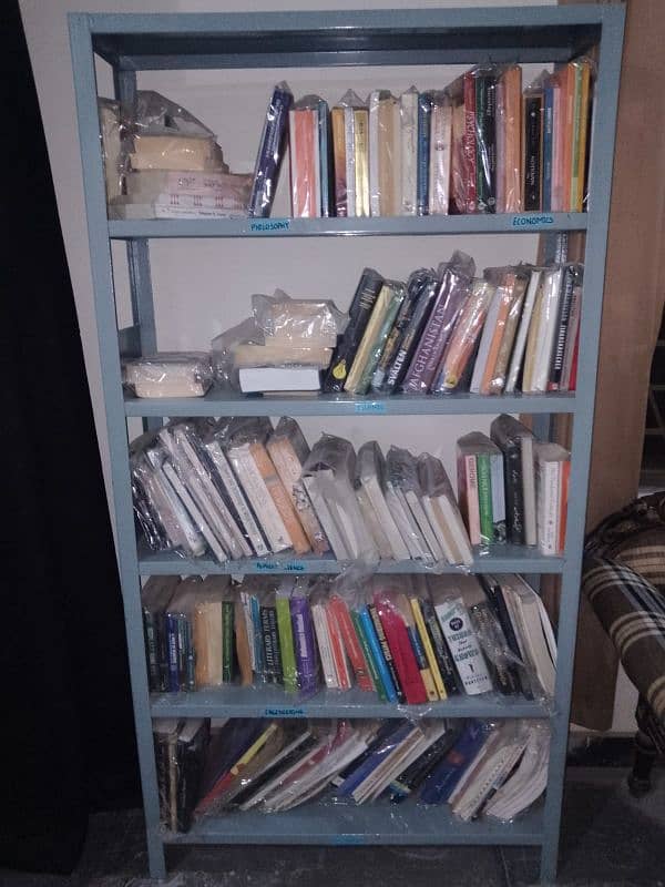 Bookshelves in metal for sale 2