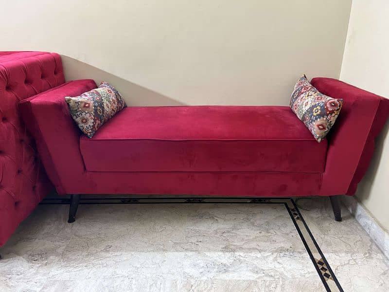 Sofa L Shaped Corner with Satti 1