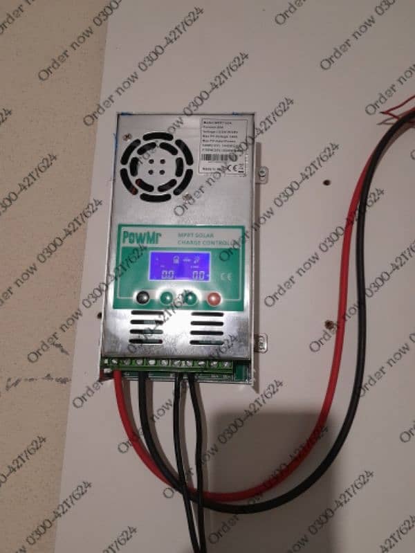 PowMr MPPT Solar  inverter Controller 60A solar Charger 12V 24V 4