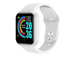 D 2 pro smart watch white