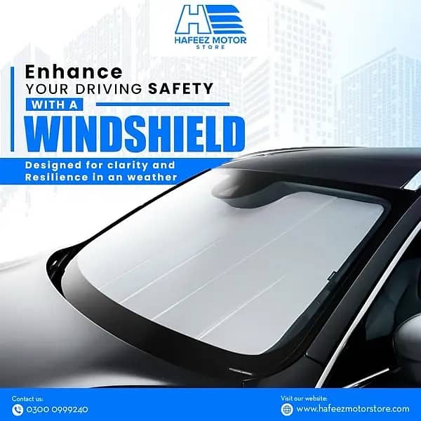 WINDSCREEN / FOR ALL CARS / TOYOTA ,SUZUKI,HONDA,HYUNDAI,KIA,HAVAL 1