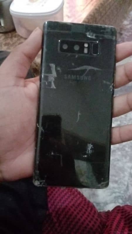 samsung note 8 all ok working diplay line 2