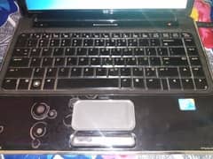 HP laptop corei2  rough condition  child useable 0