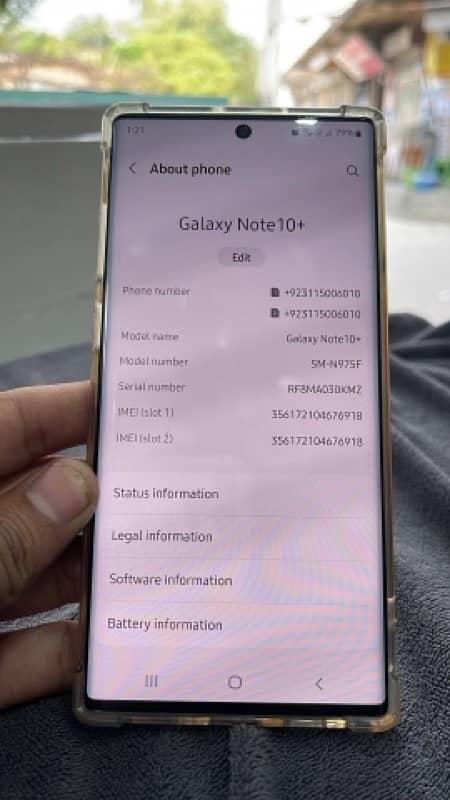 Samsung Note 10 plus 12gb 256gb 2