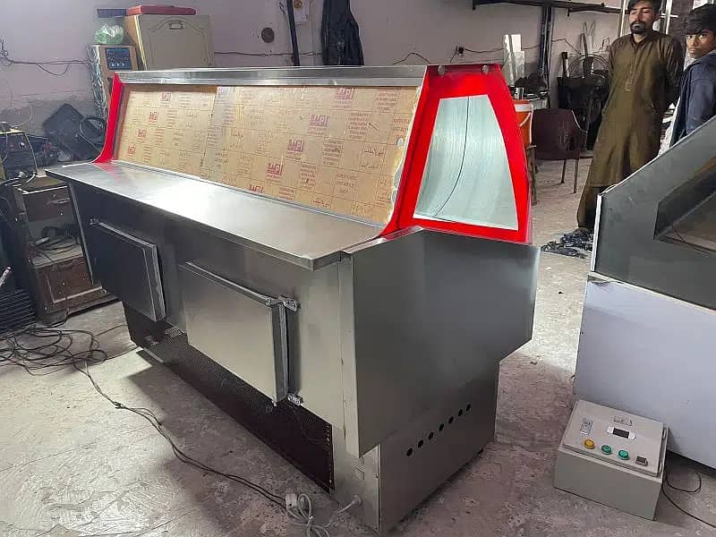 Meat Display Chiller Horizontal Counter Latest Meat Chiller Display 8