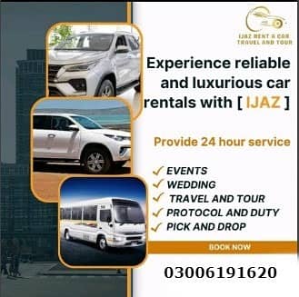 All cars available services with driver & without driver 0