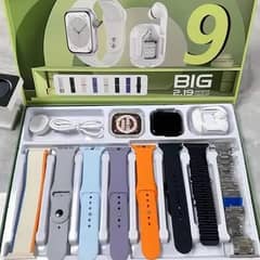 D300 SMART WATCH 7 STRAPS 1 WATCH AND 1 AIRPOODS AIR31