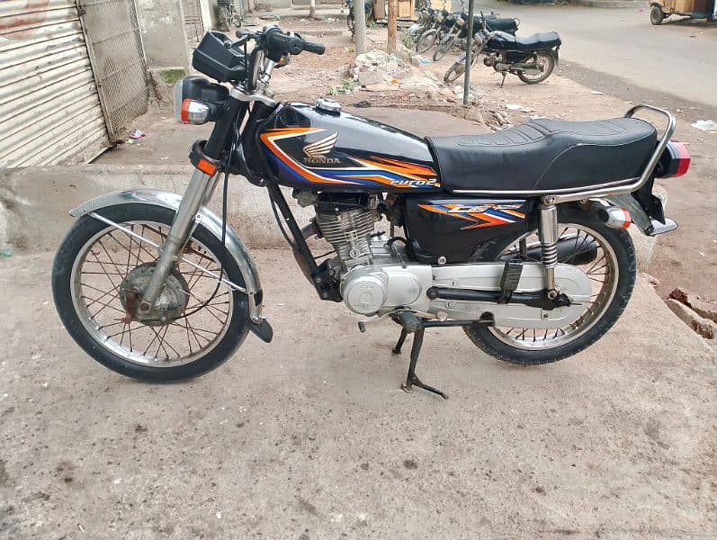 honda CG 125 2018 model 2019 registration 2