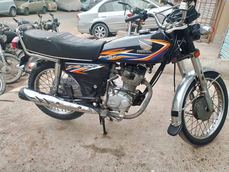 honda CG 125 2018 model 2019 registration 4