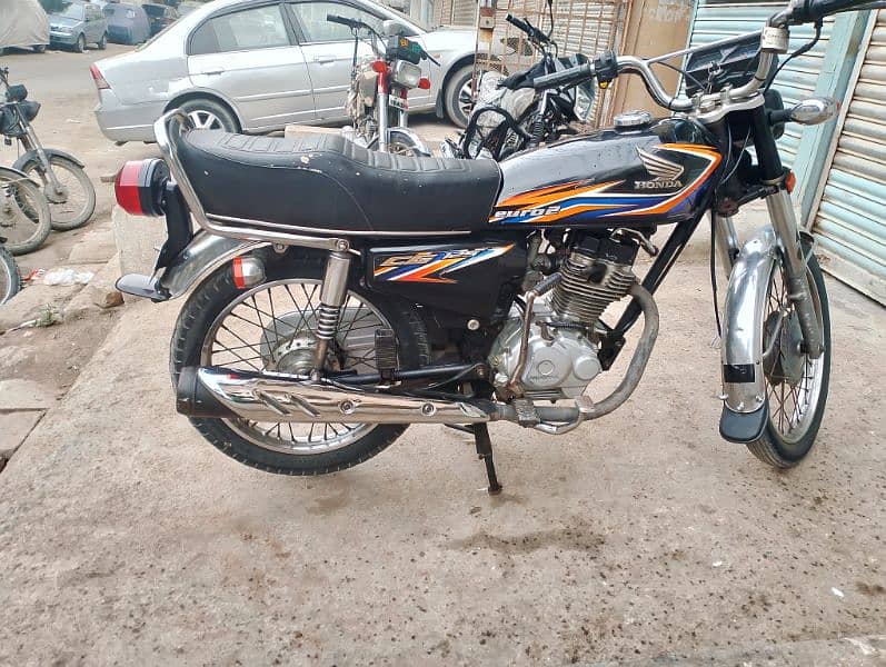 honda CG 125 2018 model 2019 registration 5