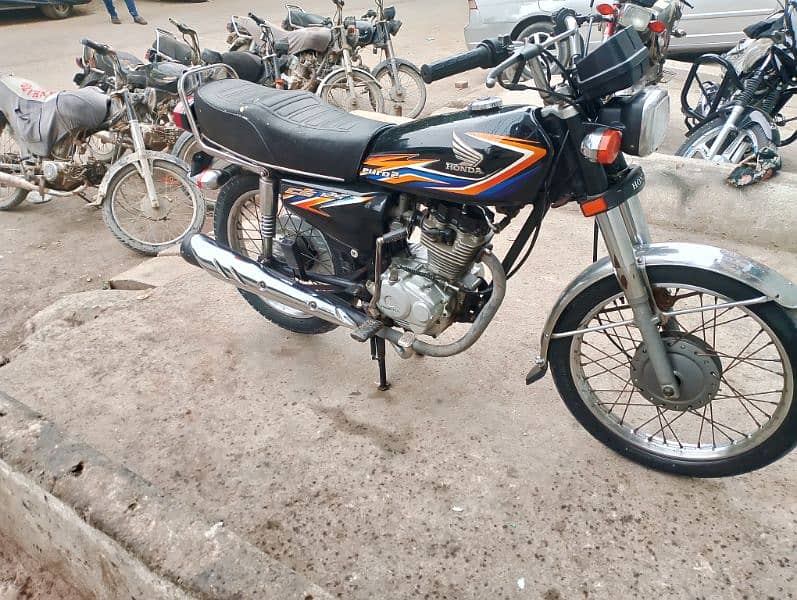 honda CG 125 2018 model 2019 registration 7