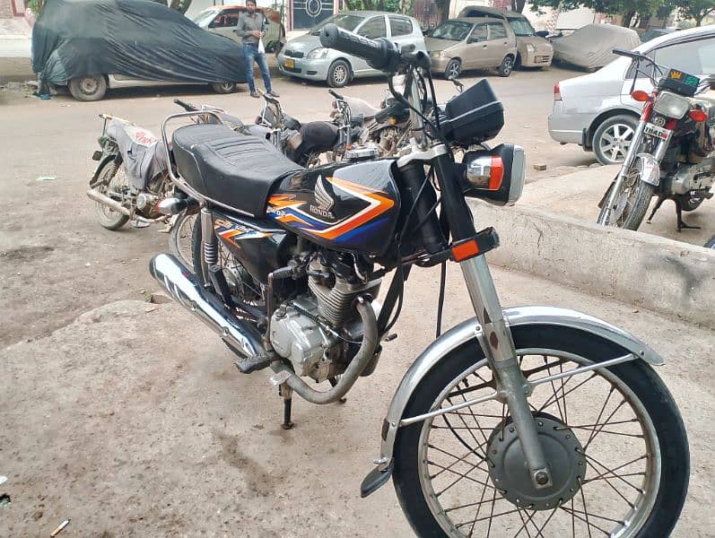 honda CG 125 2018 model 2019 registration 9