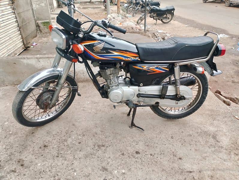 honda CG 125 2018 model 2019 registration 12