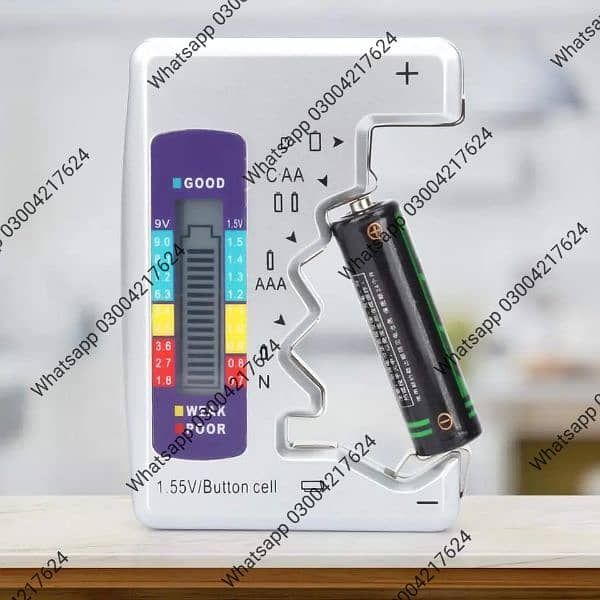 BT-886 Portable Battery Capacity Indicator Compact Size Lithium Batt 6