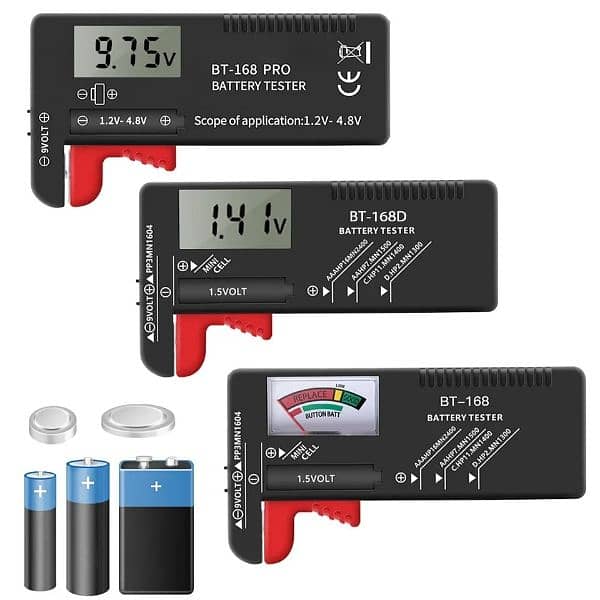 BT-886 Portable Battery Capacity Indicator Compact Size Lithium Batt 13