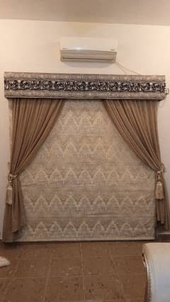 curtain set with full accessories