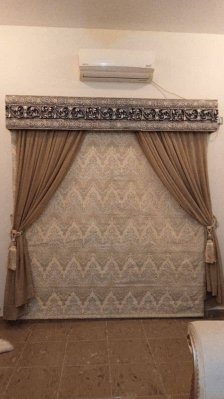 curtain set with full accessories 0