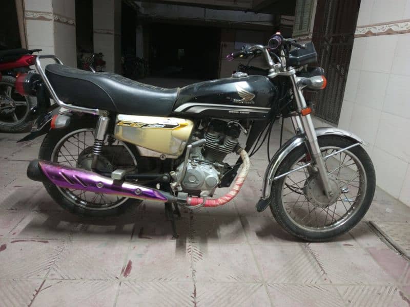 Honda 125 special edition 2019 modal Karachi number 2