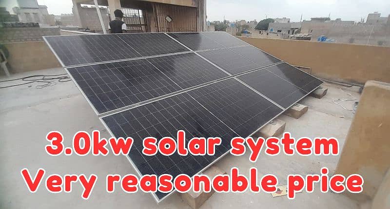 3kw inverter 6solar penal 2 tubler battrey compelet system installtion 0