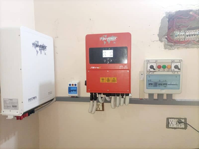 3kw inverter 6solar penal 2 tubler battrey compelet system installtion 3