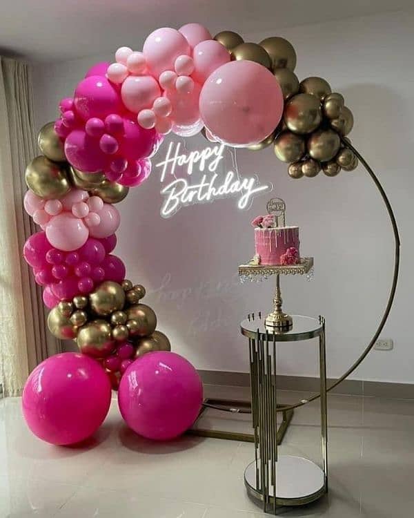 birthday decor/ baloon decor/Aqeeqa decor/ jumping/ magic show 5