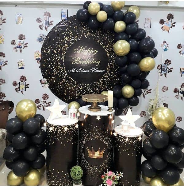 birthday decor/ baloon decor/Aqeeqa decor/ jumping/ magic show 8