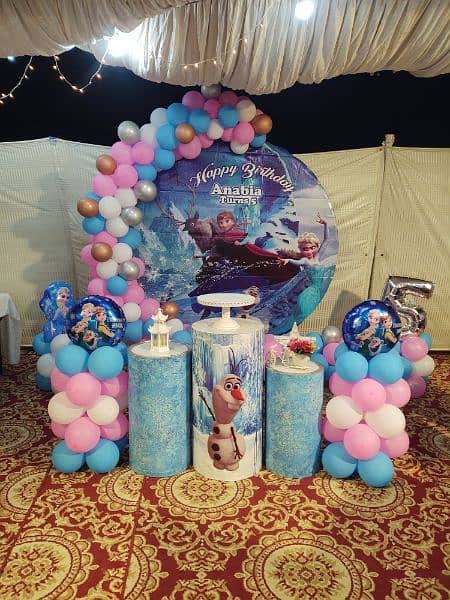 birthday decor/ baloon decor/Aqeeqa decor/ jumping/ magic show 10