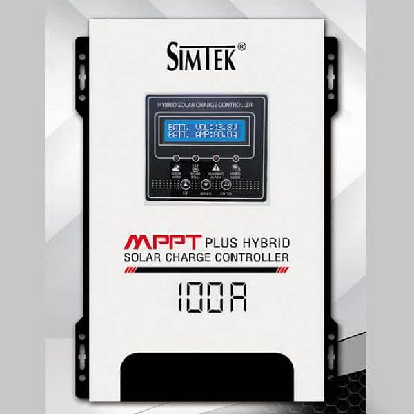 Simtek mppt 100amp with 2 Canadian n type 585 watt panel original 0