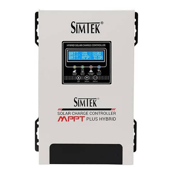 Simtek mppt 100amp with 2 Canadian n type 585 watt panel original 1