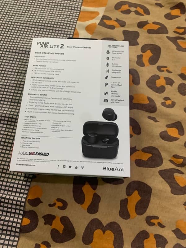 BlueAnt True Wireless Earbuds 1