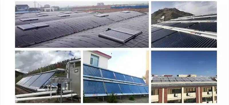 "8000-Liter Commercial Solar Water Heater Installed by Chinese Experts 1