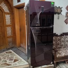 haier refrigerator new condition and 10 by 10 condition