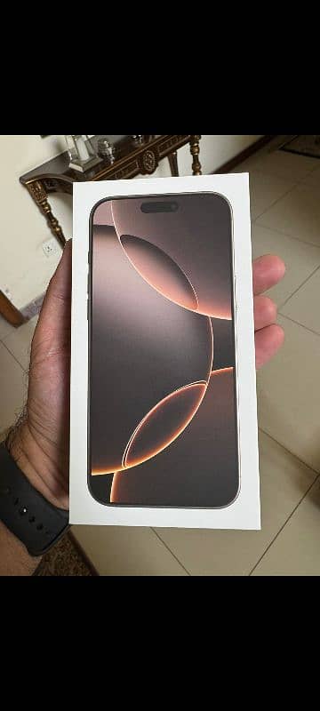 iphone 16 pro max 256gb desert TRA 0