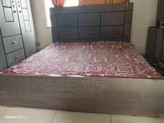 King Size Bed + One Side table + Dressing Table