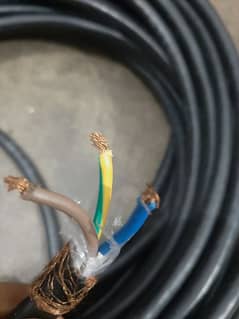 pure copper shielded 3 core wires