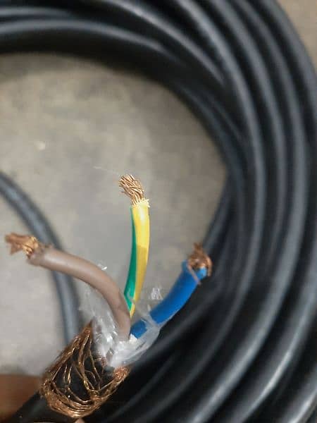 pure copper shielded 3 core wires 0