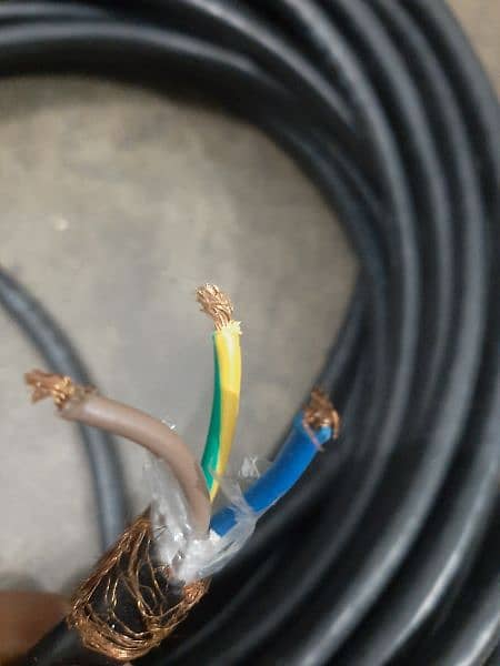 pure copper shielded 3 core wires 2