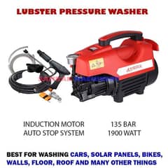 Lubster pressure washer 135bar, 1900watt