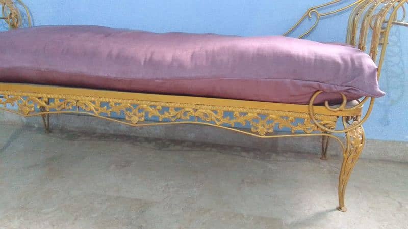 IRON SOFA  3 SEATER (DEEWAN) (EXCELLENT CONDITION) 1