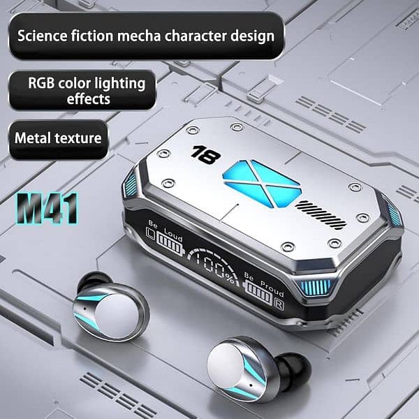 M4 TWS Bluetooth 5.3 wireless gaming headset 1