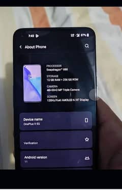 OnePlus 9 Global 12/256 dual sim with 80w charger 0