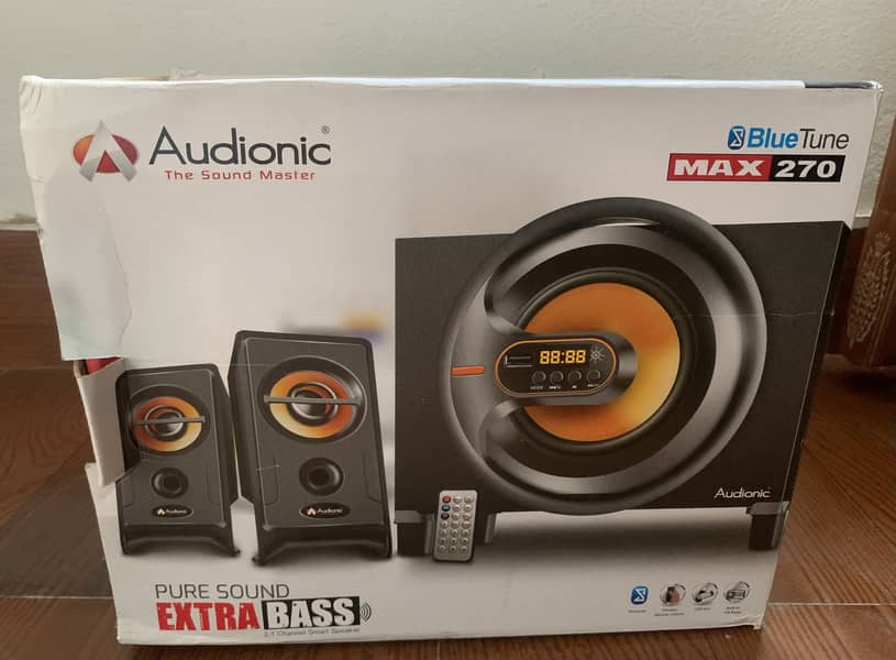 Original Audionic Speakers/Sound System with Woofers/Bass 2