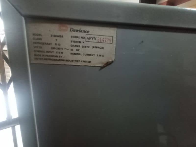 Dawlance refrigerator for sale 3