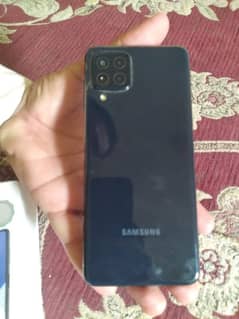 Galaxy A22 with box 4/118 just panel changr glass crack hy all ok